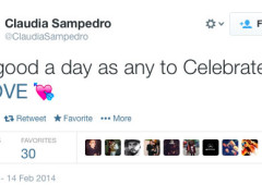 Claudia Sampedro Twitter